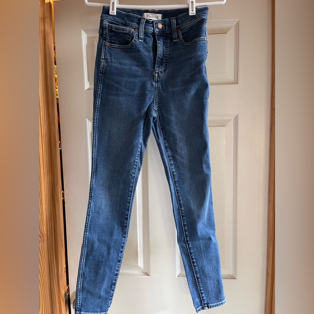 Madewell High Rise Skinny Jeans